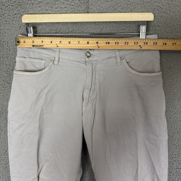 Peter Millar Pants Mens‎ 32x27 Grey Collection Chino Stretch Flat Front - Picture 5 of 8